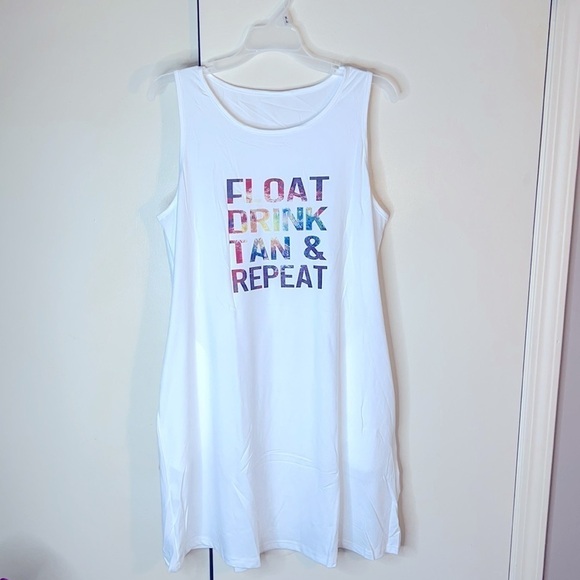 Pretty White summer dress thank top - Picture 2 of 7